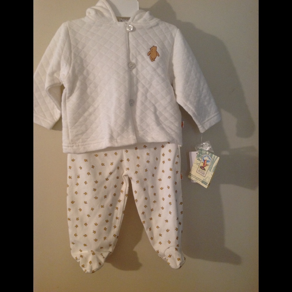 Classic Pooh Footies with Jacket